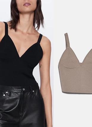 Стильні базові топи zara