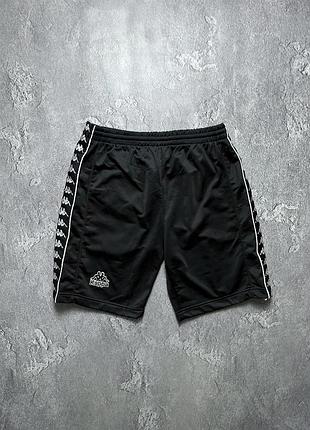 Vintage винтажные шорты kappa каппа big logo lampas на лампасах size xl размер хл