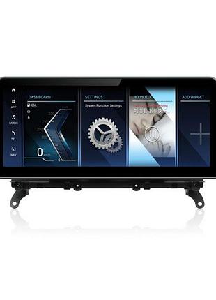 Штатна магнітола 10.25" з 4g та carplay для bmw x3 f25 / x4 f26 alternatyva a4-252610.25 a4-252610.25 cic