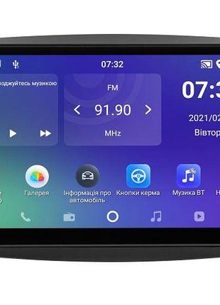 Штатна магнітола soundbox sm-7026 з сarplay та ahd для smart fortwo 3 2014-2020 9"
