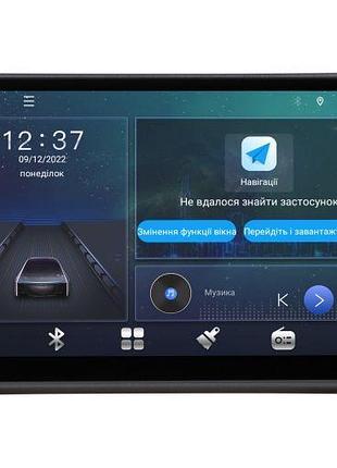 Штатна магнітола sundbox mtx-8012 black з carplay та 4g модемом для peugeot 407 2004-2011 mtx 2k-8012