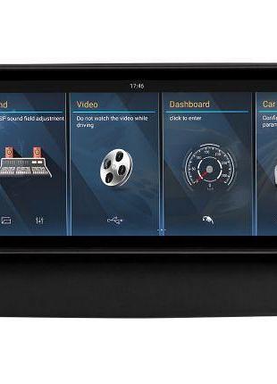 Штатна магнітола 10.25" 8+64gb з carplay та функцією круговий огляд для автомобіля bmw x1 e84 2009-2012 soundbox original