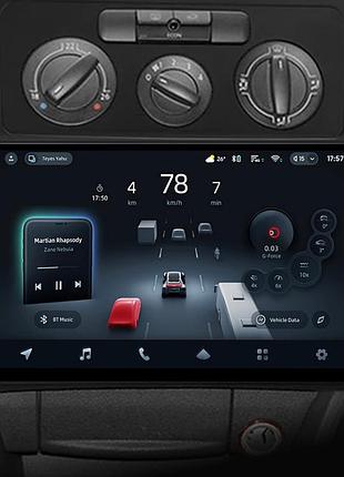 Штатная магнитола teyes cc4 2k 8+128gb volkswagen caddy 2k 3 2004-2010 10"