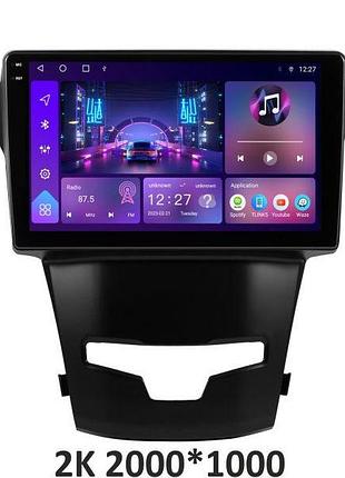 Штатна магнітола soundbox s-4431 з carplay та 4g модемом для ssangyong korando 2013-2017 s8 2k-4431