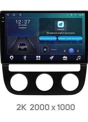 Штатна магнітола soundbox mtx-6260 10.1 " з carplay та 4g модемом для автомобіля volkswagen jetta / golf v 2005-2010 climat