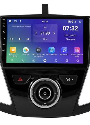 Штатна магнітола soundbox sm-9232 b для ford focus iii 2012-2017 (активні кнопки)