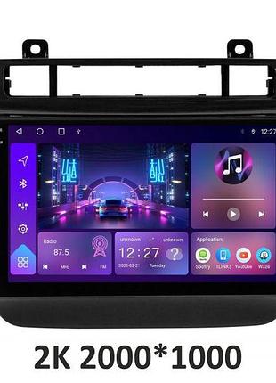 Штатний головний пристрій soundbox s-6296 з carplay та 4g модем для volkswagen touareg 2011-2017 s4 2k-6296+360