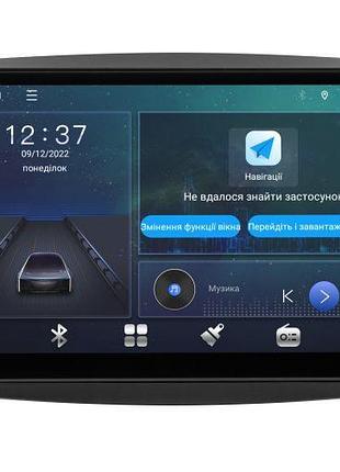 Штатна магнітола soundbox mtx-7026 з сarplay та 4g модем smart fortwo 3 2014-2020 9" mtx-7026