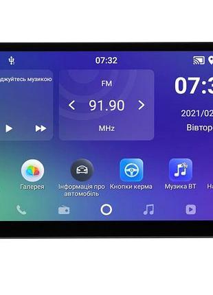 1din унівесальна авто магнітола soundbox sm-1019 з carplay ahd 9"