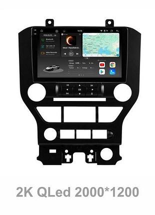 Штатна магнітола soundbox s8 pro 2k-9035 для ford mustang 2014-2021 adas , carplay , 4g , dsp-dts 5.1 , круговий огляд 360°
