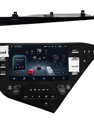 Штатна магнітола teyes cc4 2k 8+128 gb toyota camry 8 xv70 2017-2020 with buttons 9"