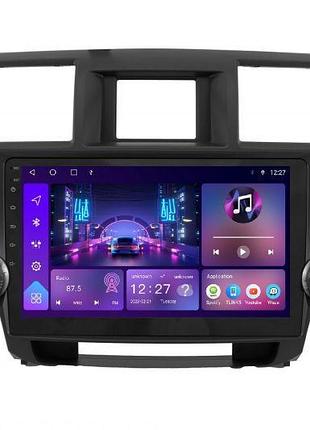 Штатна магнітола soundbox s-8118 з carplay та 4g модемом для toyota highlander 2007-2014 s4-8118+360