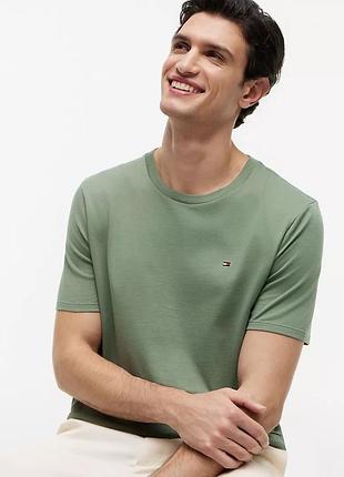 Чоловіча бавовняна футболка tommy hilfiger