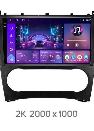 Штатна магнітола soundbox s-8664 з carplay та 4g для mercedes benz c-class w203 2004-2007 , clc-class cl203 2008-2011,clk-class