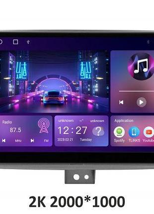 Штатна магнітола soundox s-9422 для toyota lc100 2003-2008 з carplay та 4g (кондиціонер) s4 2k-9422