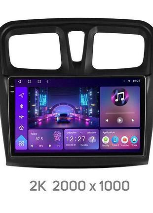 Штатная магнитола soundbox s-2052 из carplay и 4g модем для renault sundero / logan 2012-2019 s4 2k-2052+360
