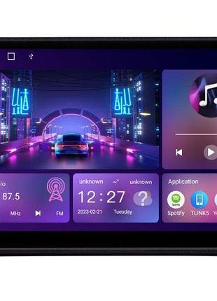 Штатная магнитола soundbox s-9943 из carplay и 4g модем для audi a4 2002-2008 s4-9943