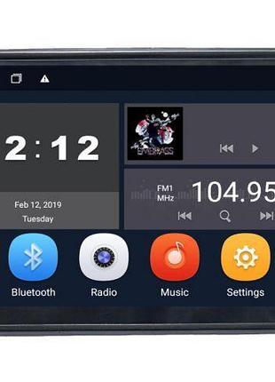 Штатное головное устройство soundbox sb-8195 2g dsp для skoda a7