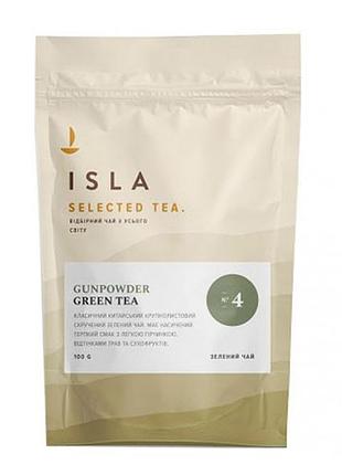 Чай зеленый isla gunpowder №4 100 г