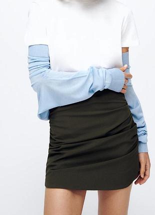 Мини юбка zara 6