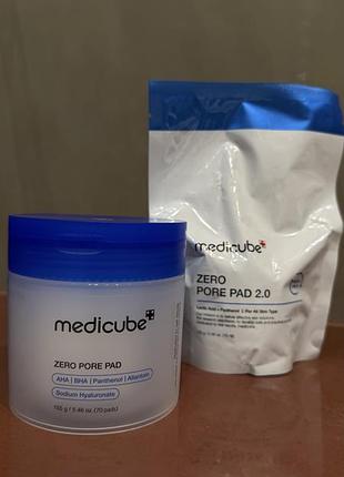 Medicube - zero pore pad 2.0 + рефіл (70 шт)