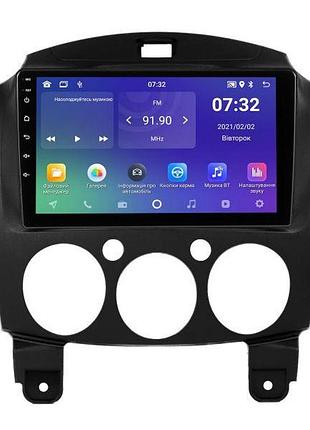 Штатная магнитола soundbox sm-7789 для mazda 2 2007-2013 с carplay и android auto