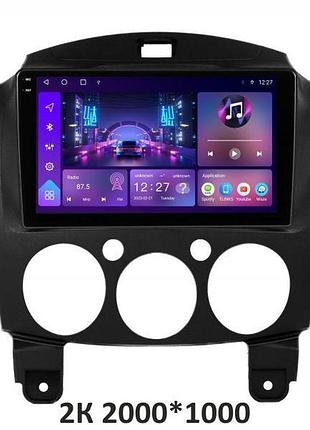 Штатная магнитола soundbox s-7789 для mazda 2 2007-2013 с carplay и 4g модемом s4 2k-7789+360