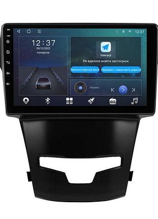 Штатная магнитола soundbox mtx-4431 3+32gb с carplay и 4g модемом для ssangyong korando 2013-2017 mtx-4431