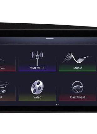 Штатная автомагнитола 10.25" 8+64gb с функцией 360 carplay и android auto для audi q5 2010-2018 soundbox a8-568010.25 a4-568010.25