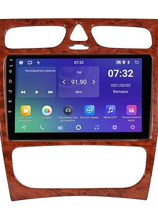 Штатная магнитола soundbox sm-8667 2+32gb с carplay и ahd для mercedes c class w209/ clk class c209 2000-2006