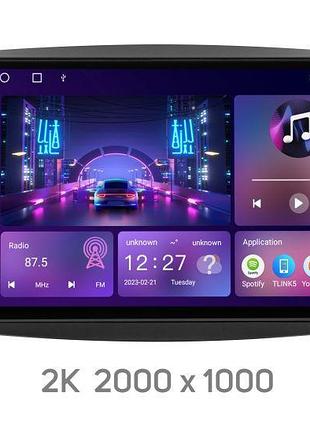 Штатная магнитола soundbox s-7026 с сarplay и 4g модем smart fortwo 3 2014-2020 9" s4 2k-7026+360