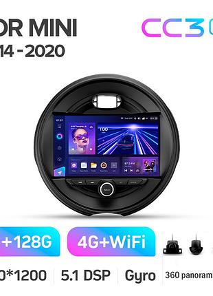 Штатная магнитола teyes cc3 2k 6+128gb 360° bmw mini 2014-2020 9"