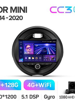 Штатная магнитола teyes cc3 2k 6+128gb bmw mini 2014-2020 9"