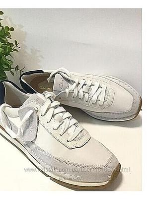 Р. 37.5 clarks женские кожаные кроссовки оригинал