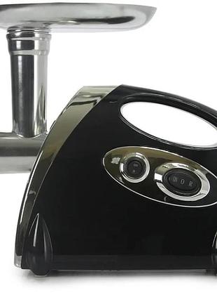 Мясорубка domotec ms-2025 мощностью 4800 вт, черный