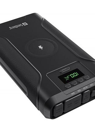 Павербанк sandberg survivor 76800mah pd100w с выходом dc 91w и автомобильной розеткой 120w
