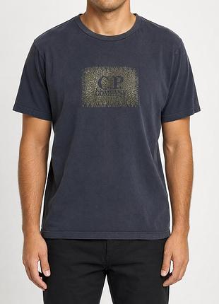Чоловіча футболка c.p. company logo print