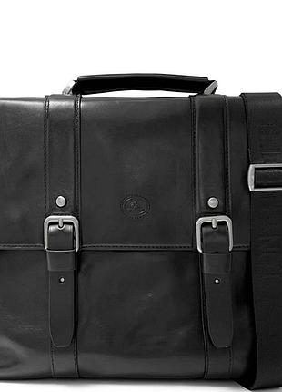 Мужской портфель из натуральной кожи tony perotti italico 9225g-38 (90415) черный