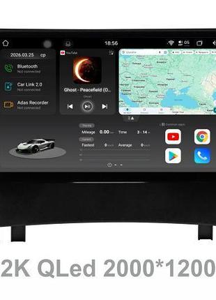 Штатна магнітола soundbox s8 pro 2k-2055 для renault megane ii adas / carplay / 4g / dsp-dts 5.1 / круговий огляд 360°