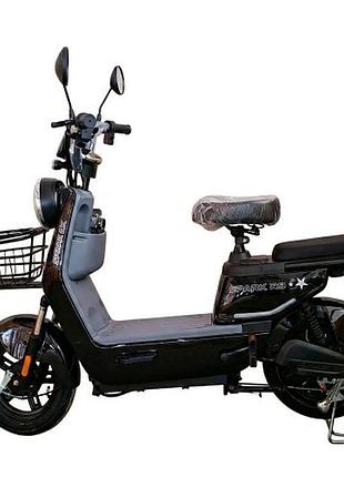 Велосипед с электромотором spark r9 14" 60v/800w/20ah lifepo4 черный