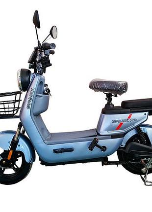 Велосипед з електромотором spark r9 14" 60v/800w/20ah lifepo4 сірий