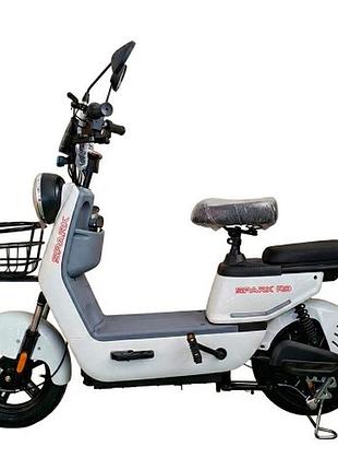 Велосипед с электромотором spark r9 14" 60v/800w/20ah lifepo4 белый