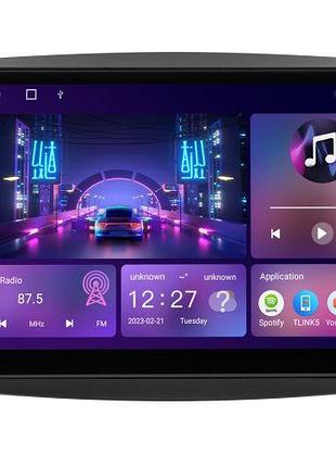 Штатна магнітола soundbox s-7026 з сarplay та 4g модем smart fortwo 3 2014-2020 9" s4-7026