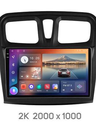 Штатна магнітола soundbox mtx-2052 з carplay та 4g модем для renault sundero / logan 2012-2019 mtx 2k-2052