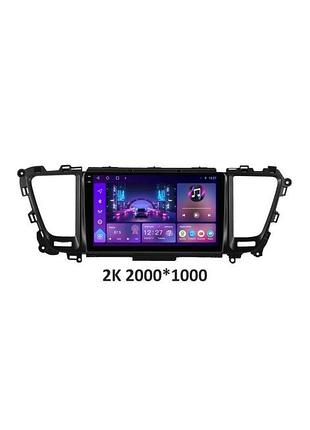 Штатна магнітола soundbox s-9514 для kia carnival 2014-2017 з carplay та 4g модемом s4 2k-9514+360