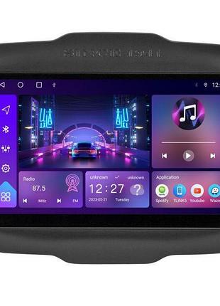 Штатная магнитола 4+64gb soundbox s-9238 для jeep renegade 16+ 4g и carplay / android auto s4-9238