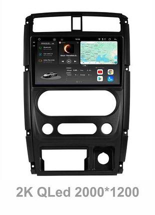 Штатная магнитола soundbox s8 pro 2k-9069 для suzuki jimny 2007-2012 adas, carplay, 4g, dsp-dts 5.1, круговой обзор 360°