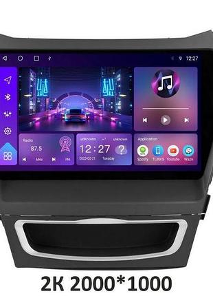 Штатная магнитола soundbox s-9094 для hyundai santafe ix45 2013-2018 с carplay и 4g модем s4 2k-9094
