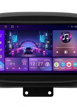 Штатна автомагнітола soundbox s-1246 з carplay та 4g модем для fiat 500x 2014-2019 s4-1246+360