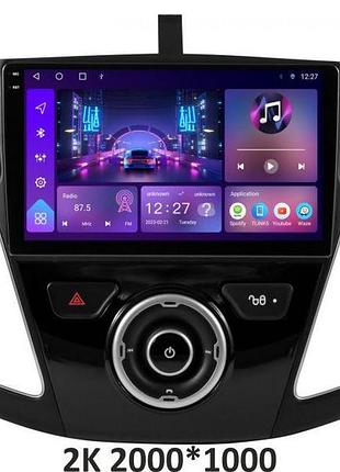 Штатна магнітола soundbox s-9232b з carplay та 4g модем для ford focus 3 2012-2017 (активні кнопки) s4 2k-9232b+360